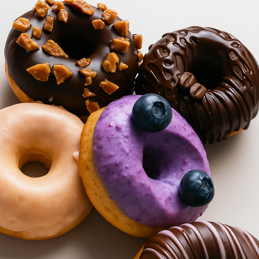 Keto Donuts – 1 Donut – Just 2g Net Carbs Each – Sugar-Free & Diabetic-Friendly