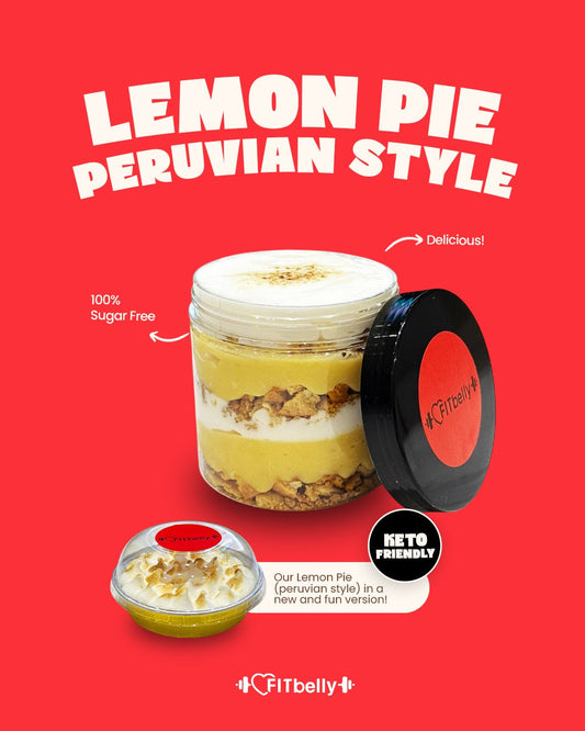 Fit Lemon Pie – Peruvian Style (Keto & Sugar-Free) (Jar)