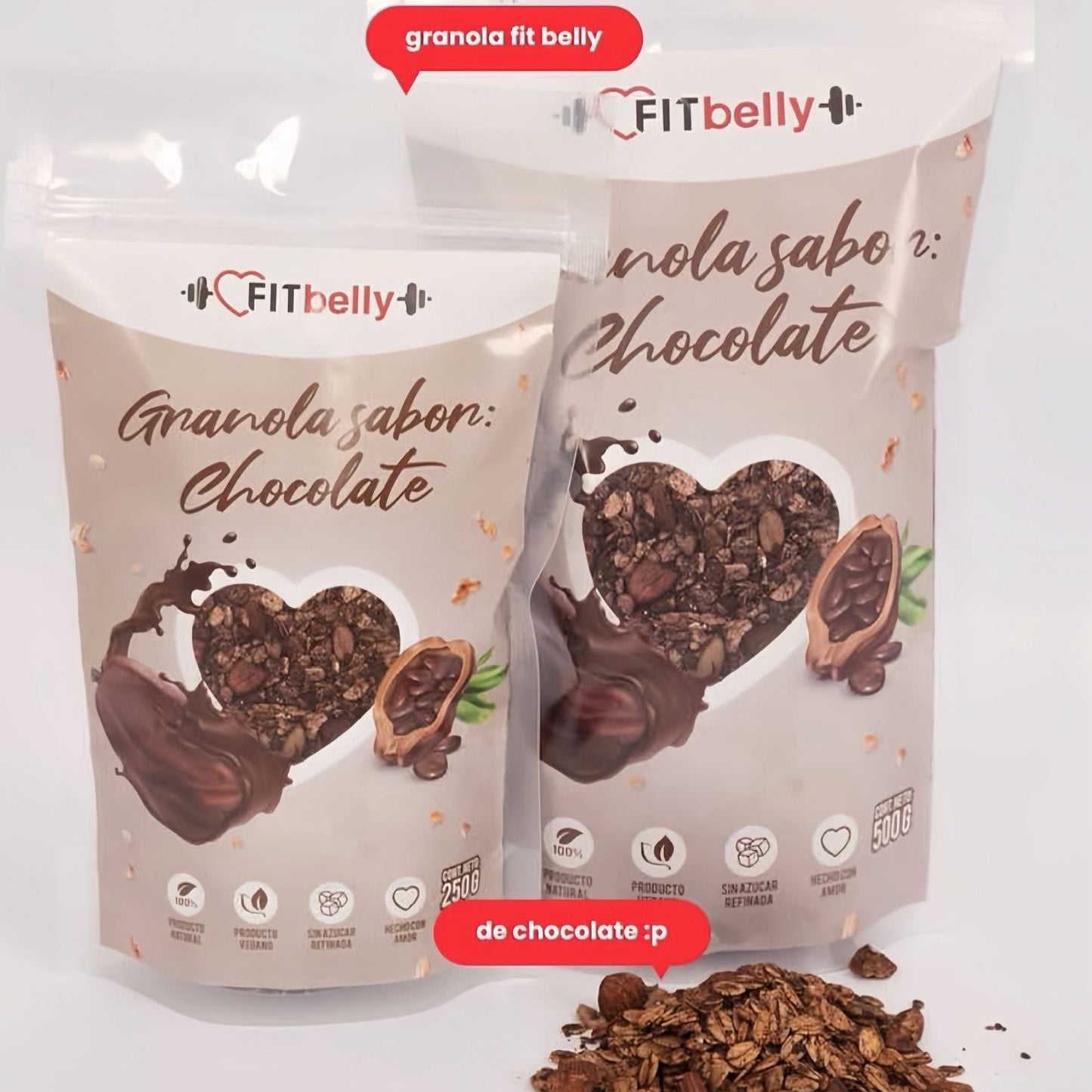 Chocolate Granola | Vegan, Gluten-Free, Naturally Sweetened