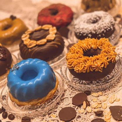 Sugar-Free Donut (1 Donut) – Oatmeal-Based, Sweetened with Lakanto